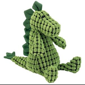 Jellycat Dino Doppy Dinosaur Green Textured Plush 🦖